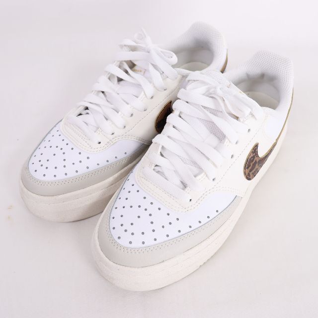 NIKE　ナイキ　W COURT VISION 100WHITE/ARCBRN