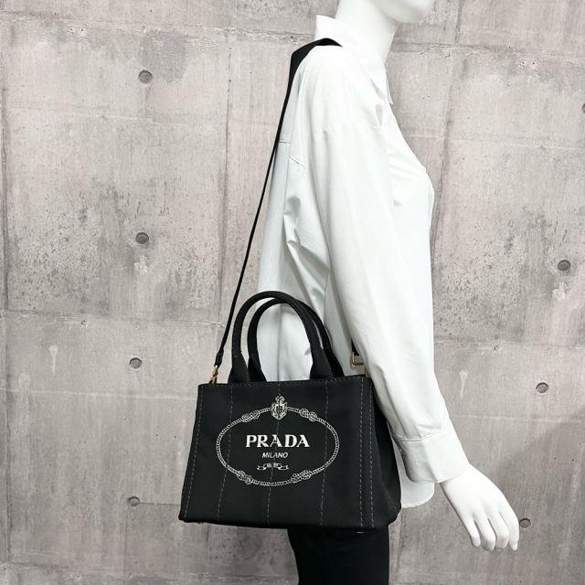 PRADA プラダ 2WAY トートバッグ ハンドバッグ ショルダーバッグ