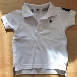 ポロラルフローレン(POLO RALPH LAUREN)のPOLO baby白ポロシャツ　80(シャツ/カットソー)