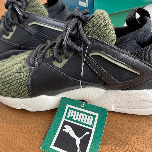 PUMA(プーマ)の22.5 新品未使用 PUMA B.O.G SOCK ARAN KNIT キッズ/ベビー/マタニティのキッズ靴/シューズ(15cm~)(スニーカー)の商品写真
