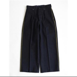 コモリ(COMOLI)のfrench military wool line pantsdeadstock(ワークパンツ/カーゴパンツ)