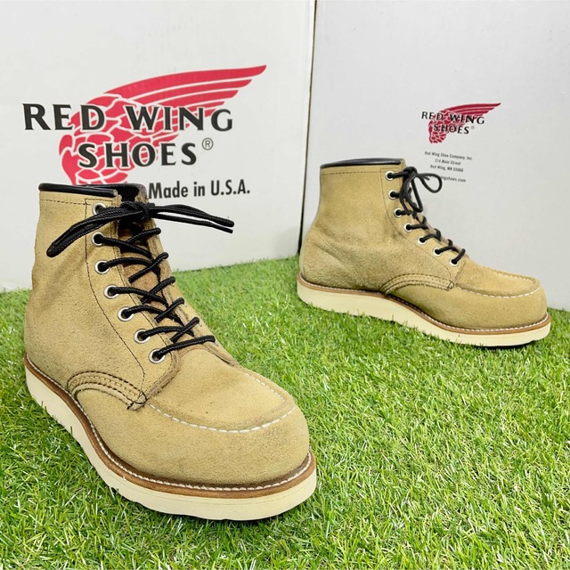 REDWING(レッドウィング)の【安心品質0921】廃盤8173レッドウイングREDWING旧タグ4.5E送料込 レディースの靴/シューズ(ブーツ)の商品写真