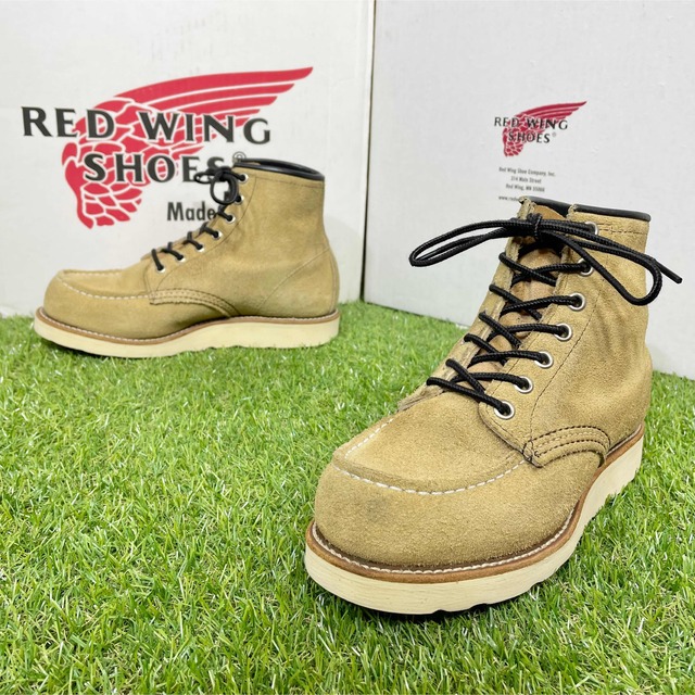 REDWING(レッドウィング)の【安心品質0921】廃盤8173レッドウイングREDWING旧タグ4.5E送料込 レディースの靴/シューズ(ブーツ)の商品写真