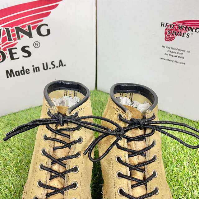 REDWING(レッドウィング)の【安心品質0921】廃盤8173レッドウイングREDWING旧タグ4.5E送料込 レディースの靴/シューズ(ブーツ)の商品写真