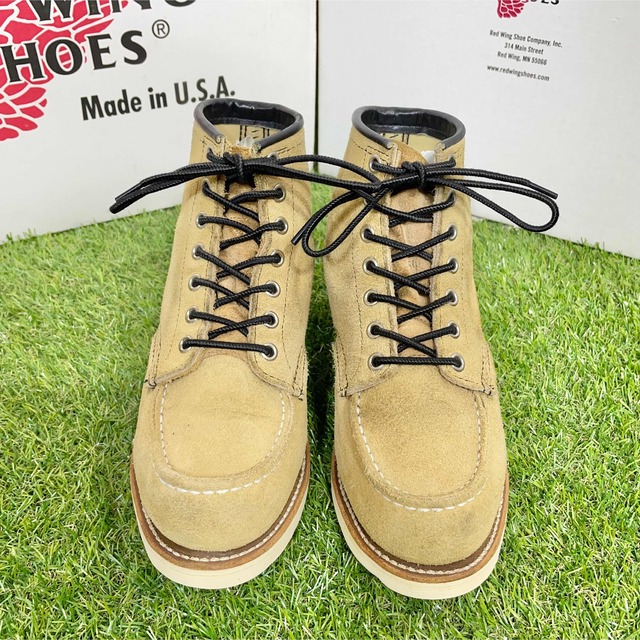 REDWING(レッドウィング)の【安心品質0921】廃盤8173レッドウイングREDWING旧タグ4.5E送料込 レディースの靴/シューズ(ブーツ)の商品写真