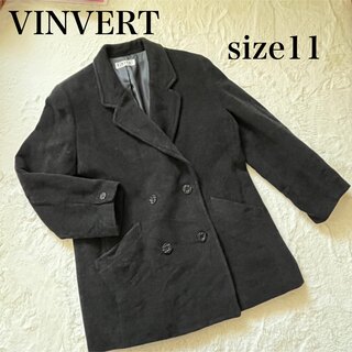 バンベール(VINVERT)のVINVERT コート　ジャケット　アウター　グレー　サイズ11(テーラードジャケット)