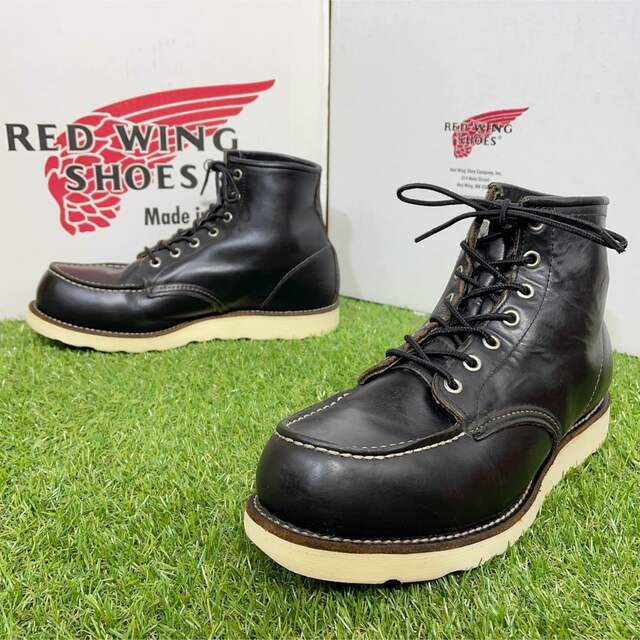 【安心品質0117】箱付⭐︎茶芯8169廃盤レッドウイングREDWING8E