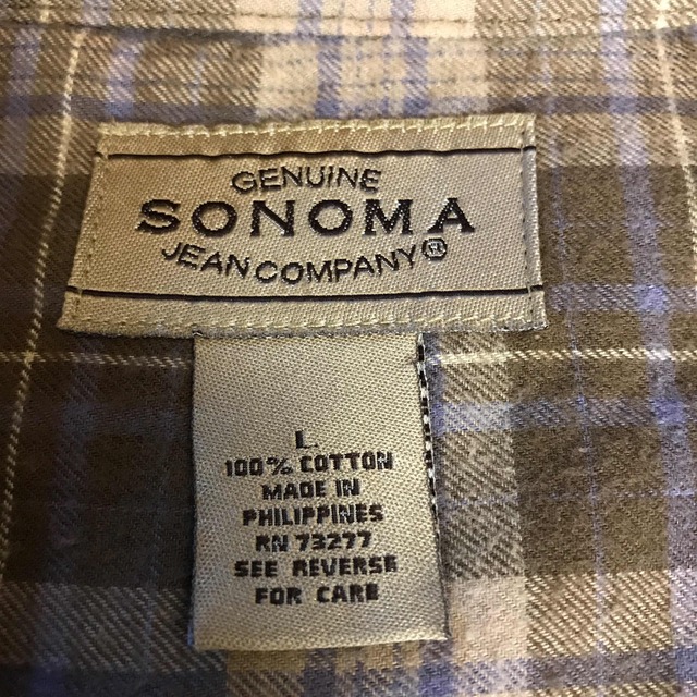 sonoma(ソノマ)のSONOMA シャツ　XL メンズのトップス(シャツ)の商品写真