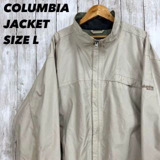 FAJ0764 vintage columbia nylon zip up jk