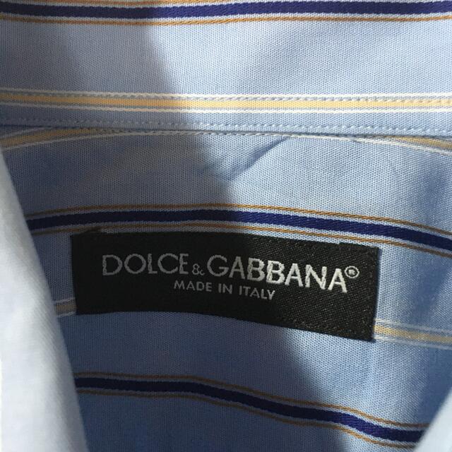 ドルチェ＆ガッバーナ イタリア製 Dolce&Gabbana シャツ ストライプ