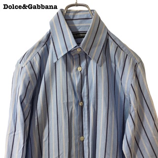 ドルチェアンドガッバーナ(DOLCE&GABBANA)のドルチェ＆ガッバーナ イタリア製 Dolce&Gabbana シャツ ストライプ(シャツ)