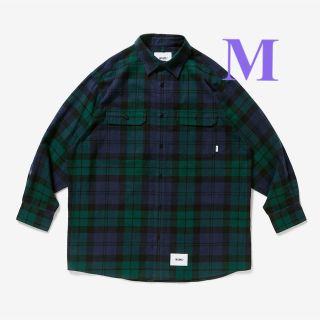 W)taps - WTAPS 22AW DECK LS COTTON FLANNEL シャツ M