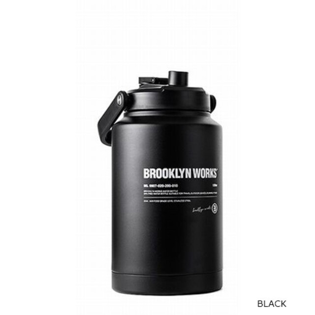 ☆BROOKLYN WORKS☆ステンレス保温保冷ウォータージャグ3.8L 