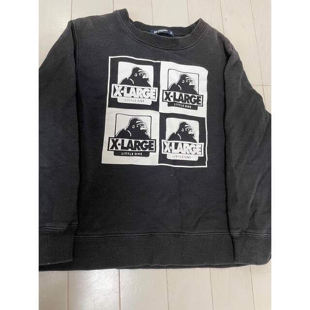 XLARGE(エクストララージ)のキッズスウェット キッズ/ベビー/マタニティのキッズ服男の子用(90cm~)(ジャケット/上着)の商品写真