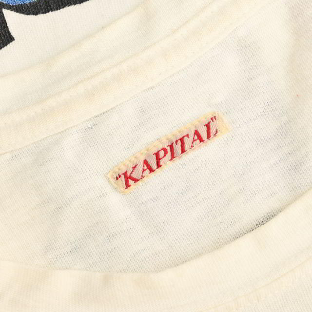 KAPITAL(キャピタル)のKAPITAL ニコマーク プリント Tシャツ メンズのトップス(Tシャツ/カットソー(半袖/袖なし))の商品写真