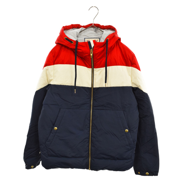 買得 - MONCLER MONCLER レッド/ホワイト/ブルー フード トリコロール