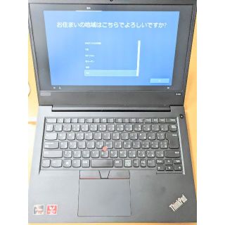 lenovo ThinkPad E495 SSD 128GB 英語キー 新品