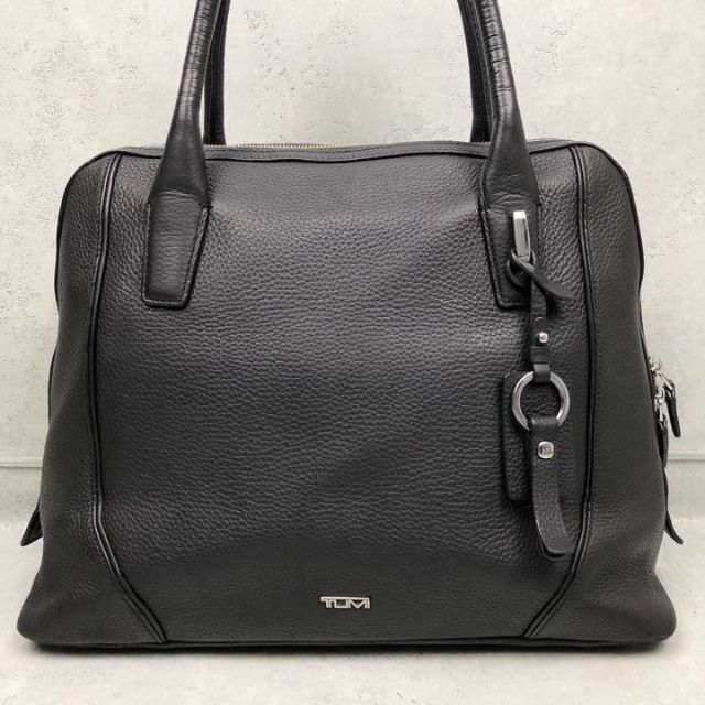 TUMI(トゥミ)の希少✨ トゥミ スタントン 734400D オールレザー トートバッグ 黒 A4 レディースのバッグ(トートバッグ)の商品写真