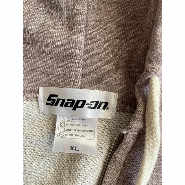 美品　SNAP ON スナップオン　18ホイーラー　バックプリントパーカー　XL メンズのトップス(パーカー)の商品写真