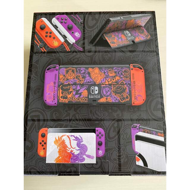 新品未開封】Switch 本体 有機ELモデル スカーレット・バイオレット 新品未開封】Switch 本体 有機ELモデル スカーレット・バイオレット