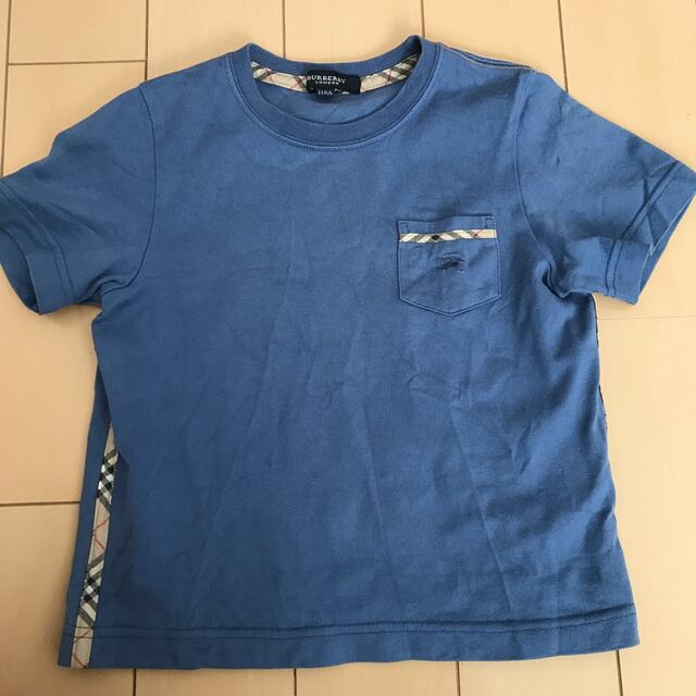 BURBERRY(バーバリー)のバーバリー　Burberry Tシャツ　110cm　チェック　綿100% キッズ/ベビー/マタニティのキッズ服男の子用(90cm~)(Tシャツ/カットソー)の商品写真