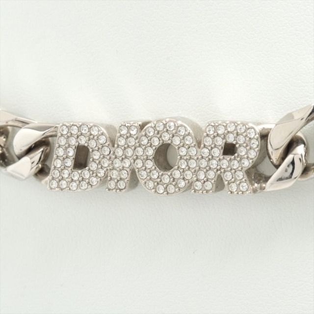 ディオール　Dior ロゴストーン　チェーンリンク　ネックレス