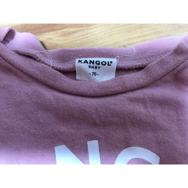 KANGOL(カンゴール)のKANGOL 長袖ロンパ キッズ/ベビー/マタニティのベビー服(~85cm)(ロンパース)の商品写真