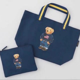 ラルフローレン(Ralph Lauren)の【新品】ラルフローレン　エコバッグ　ネイビー(エコバッグ)