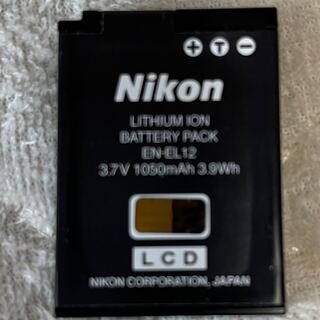 ニコン(Nikon)の中古リチウムバッテリー EN-EL12 Nikon純正品(バッテリー/充電器)