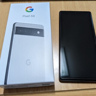 グーグルピクセル(Google Pixel)のGoogle Pixel 6a 128GB Chalk SIMフリー(スマートフォン本体)