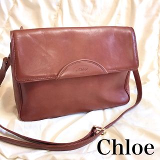 クロエ(Chloe)のmiss chloe クロエ ショルダーバック レザー クロスボディ ブラウン(ショルダーバッグ)