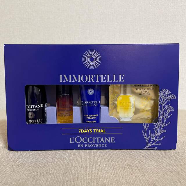 L'OCCITANE(ロクシタン)の白玉ちゃん様専用ロクシタン　イモーテル　プレシューズ7デイズトライアル コスメ/美容のスキンケア/基礎化粧品(化粧水/ローション)の商品写真