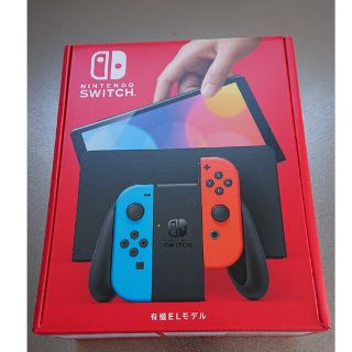 ニンテンドースイッチ(Nintendo Switch)の任天堂スイッチ 本体有機EL 新品 未開封で箱もキズ無し美品‼️(家庭用ゲーム機本体)