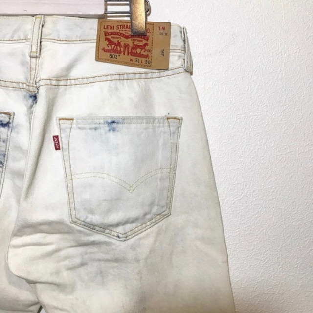 Levi's(リーバイス)のlevi's 501 ストレートカットオフジーンズ 31×30 希少レア メンズのパンツ(デニム/ジーンズ)の商品写真