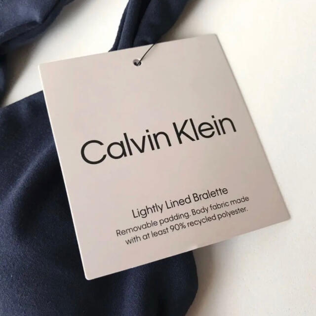 Calvin Klein - レア 新品 下着 USA カルバンクライン ck ブラ Tショーツ ネイビー Sの通販 by rain@土日発送