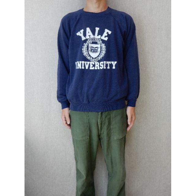 Hanes(ヘインズ)のHanes Sweatshirts YALE UNIVERSITY 80s L メンズのトップス(スウェット)の商品写真