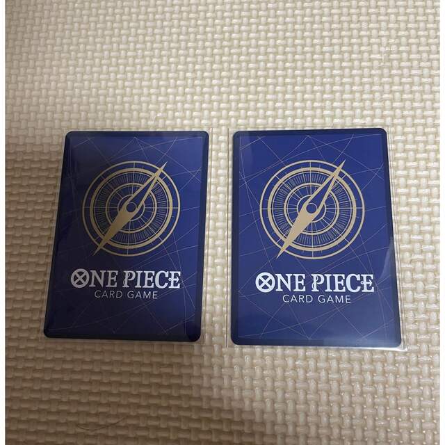 ONE PIECE(ワンピース)のワンピースカード　頂上決戦　ルフィ　Rパラレル　エース　SR  セット販売 エンタメ/ホビーのトレーディングカード(シングルカード)の商品写真