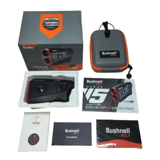 ◎◎Bushnell ブッシュネル Tour V5 ピンシーカーツアーV5シフトジョルト レーザー距離計