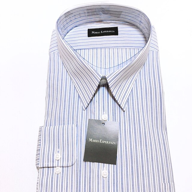 MARIO ESPERANZA ワイシャツ　ビジネスシャツ　長袖　4Lサイズ メンズのトップス(シャツ)の商品写真