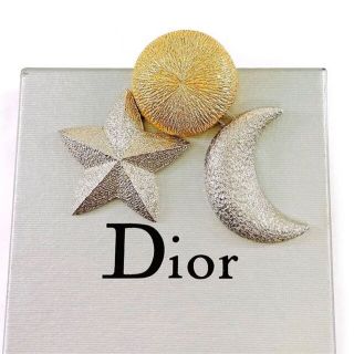 クリスチャン ディオール ブローチ コサージュ ムーン 月 Dior アクセサリ