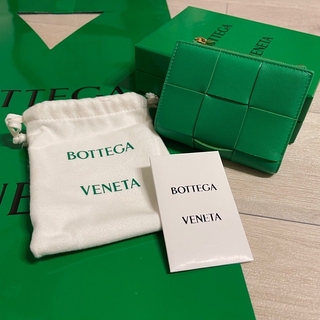 Bottega Veneta - BOTTEGA VENETA／二つ折り／完売／グリーン・緑・カセット