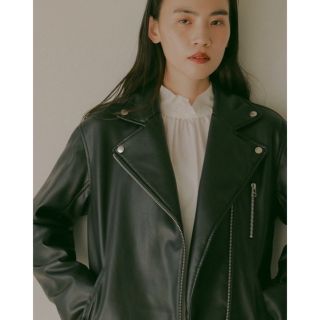 think fur 美品 エコレザーライダース | jarussi.com.br