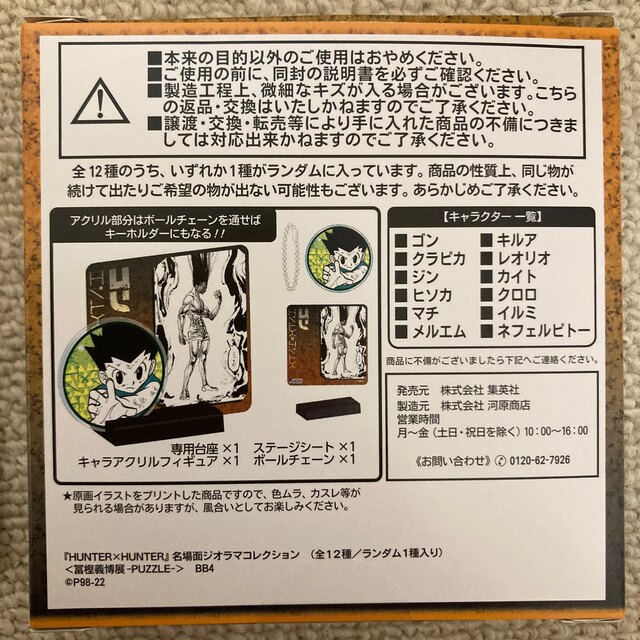 H×Hゴン　アクリルフィギュア エンタメ/ホビーのフィギュア(アニメ/ゲーム)の商品写真