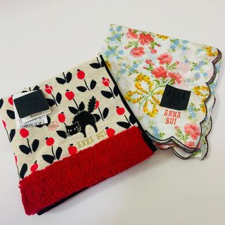 アナスイ(ANNA SUI)のANNA SUI ハンカチ2枚セット(ハンカチ)