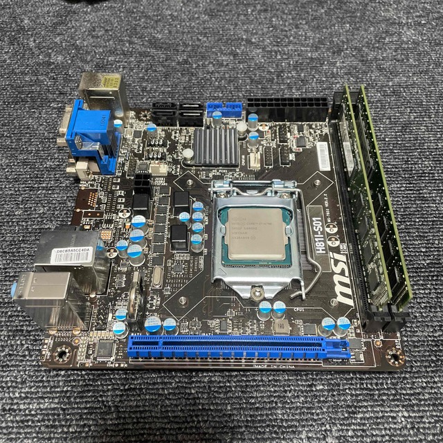 マザーボード CPU メモリ セット