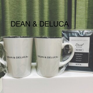 ディーンアンドデルーカ(DEAN & DELUCA)の専用です！DEAN & DELUCA ラテマグ(S)2客＆コーヒー5袋(食器)