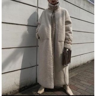 アメリヴィンテージ(Ameri VINTAGE)の3WAY ECO MOUTON COAT / Ameri(ロングコート)