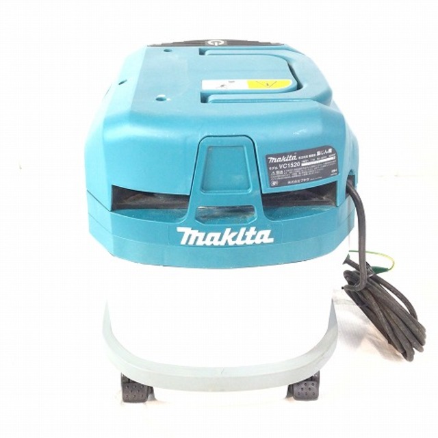 Makita ☆中古品☆makita マキタ 乾湿両用型 集じん機 VC1520 本体+ホース+ノズル 専用ポリ袋(未使用) 収納袋付き  57404の通販 by 工具販売専門店Borderless(ラクマ店)｜マキタならラクマ