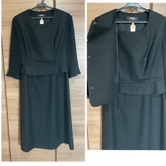 ⚠️専用⚠️桂由美 ブラックフォーマル 礼装 9号 冠婚葬祭 - 礼服/喪服