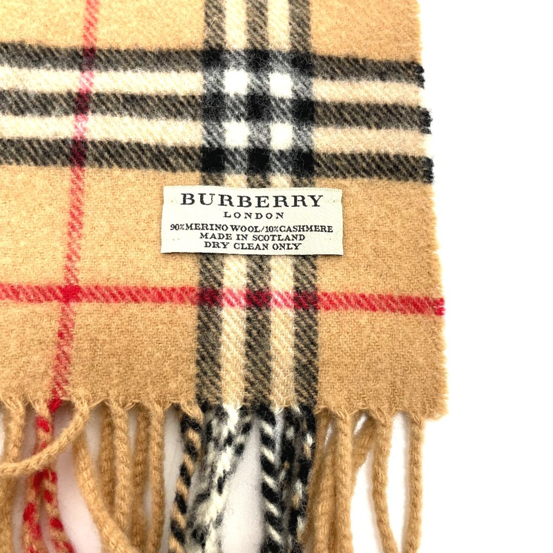 BURBERRY(バーバリー)のバーバリー BURBERRY 新タグ チェック ファッション小物 マフラー ウール/カシミヤ ブラウン レディースのファッション小物(マフラー/ショール)の商品写真